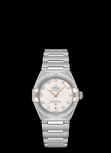 Omega Constellation Manhattan 29 Co-Axial Master Chronometer Stainless Steel / Silk Diamond