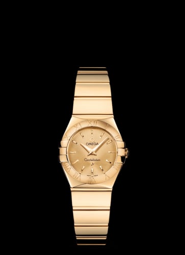 Omega Constellation Quartz 24 Polished Yellow Gold / Champagne