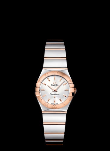 Omega Constellation Quartz 24 Polished Stainless Steel / Red Gold / Silver