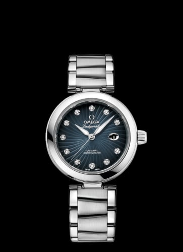 Omega LadyMatic Co-Axial 34 Stainless Steel / Grey / Bracelet