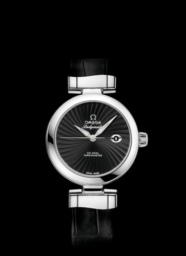Omega LadyMatic Co-Axial 34 Stainless Steel / Black