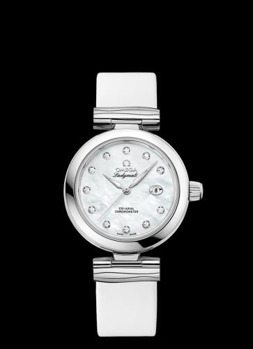 Omega LadyMatic Co-Axial 34 Stainless Steel / MOP