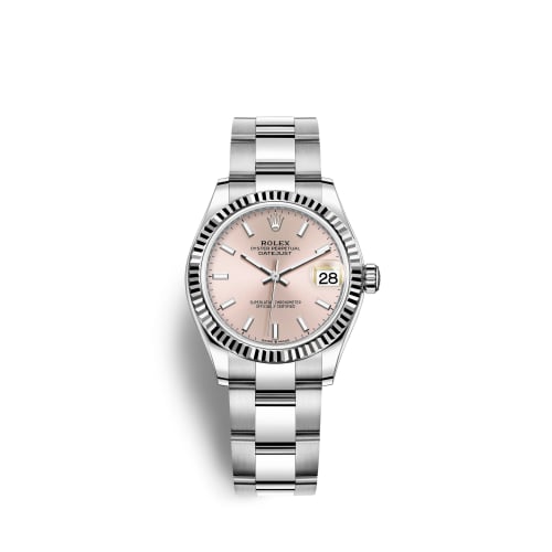Rolex Datejust 31 Stainless Steel Fluted / Oyster / Pink
