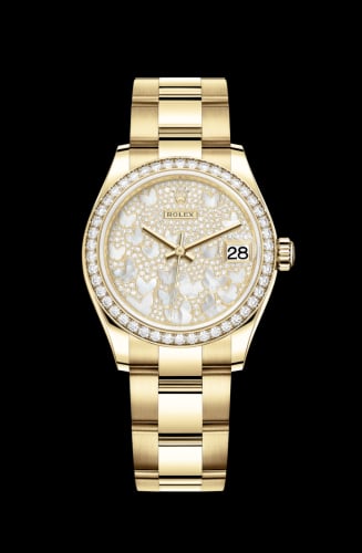 Rolex Datejust 31 Yellow Gold / Diamond / Butterfly / Oyster