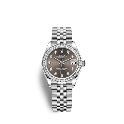 Rolex Datejust 31 Stainless Steel Diamond / Jubilee / Grey - Diamond