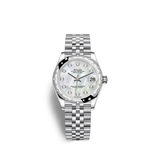 Rolex Datejust 31 Stainless Steel Domed Diamond / Jubilee / MOP