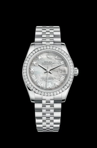 Rolex Datejust 31 Stainless Steel Diamond / Jubilee / MOP - Roman
