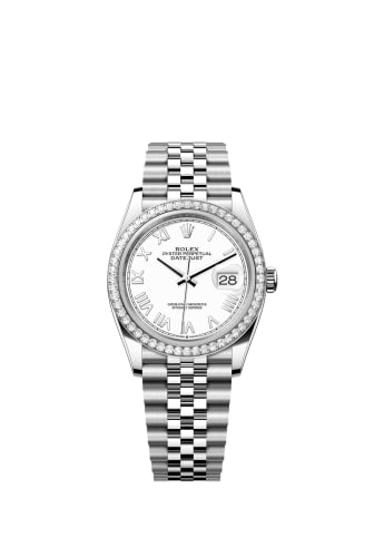 Rolex Datejust 36 Stainless Steel - Diamond / White Roman / Jubilee