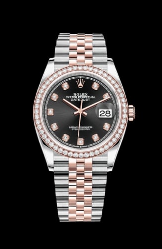 Rolex Datejust 36 Stainless Steel / Everose / Diamond / Black Diamond / Jubilee
