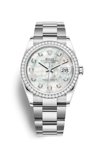 Rolex Datejust 36 Stainless Steel / Diamond / MOP-Diamond / Oyster