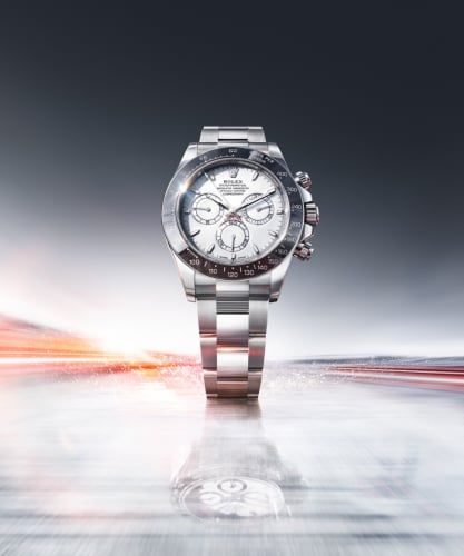 Rolex Cosmograph Daytona Rolesium / White Enamel
