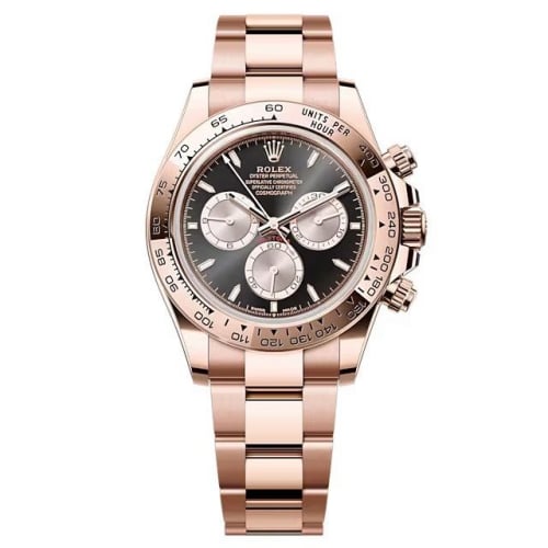 Rolex Cosmograph Daytona Everose / Black - Sundust / Oyster