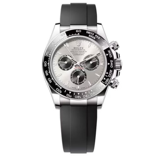 Rolex Cosmograph Daytona White Gold - Cerachrom / Steel - Black / Oysterflex