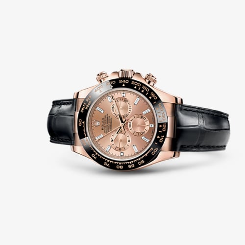 Rolex Cosmograph Daytona Everose / Cerachrom / Pink Baguette / Strap