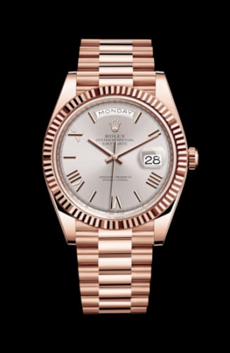 Rolex Day-Date 40 Everose / Sundust - Roman