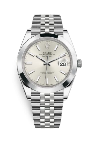 Rolex Datejust 41 Stainless Steel Smooth / Jubilee / Silver