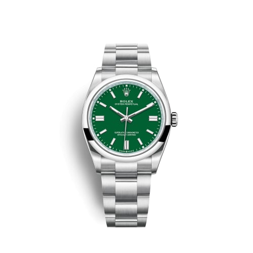 Rolex Oyster Perpetual 36 Stainless Steel / Green