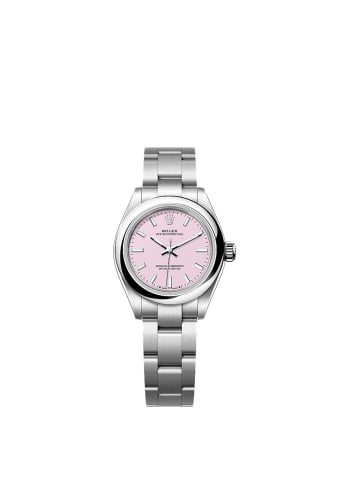 Rolex Oyster Perpetual 28 Stainless Steel / Candy Pink
