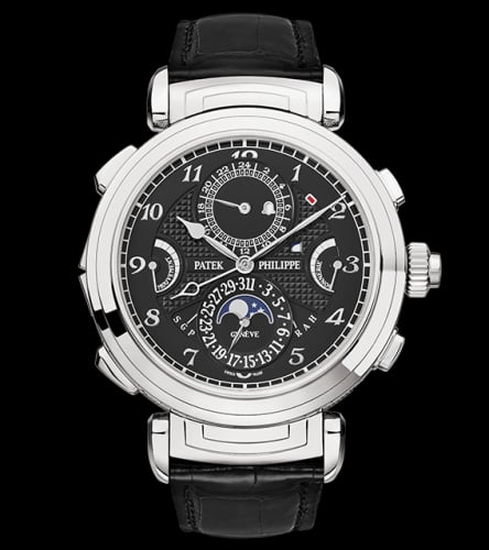 Patek Philippe Grandmaster Chime 6300 White Gold / Black