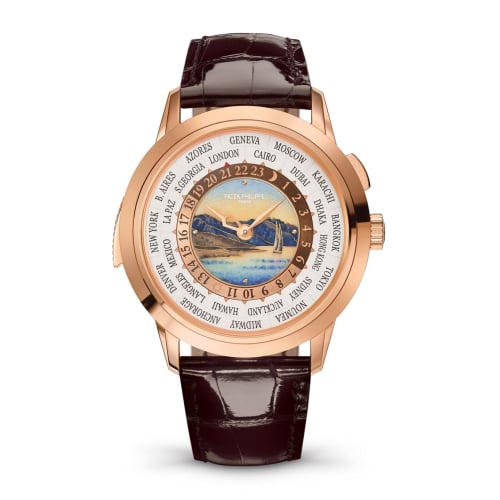 Patek Philippe World Time Minute Repeater Rose Gold / Lavaux / Hong Kong