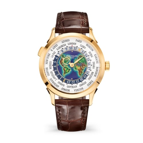 Patek Philippe World Time 5231 Yellow Gold / America's, Europe and Africa