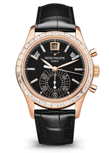 Patek Philippe Annual Calendar Chronograph 5961 Rose Gold / Black