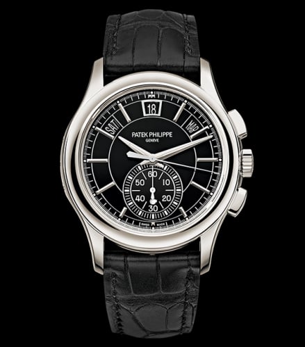 Patek Philippe Annual Calendar Chronograph 5905 Platinum / Black