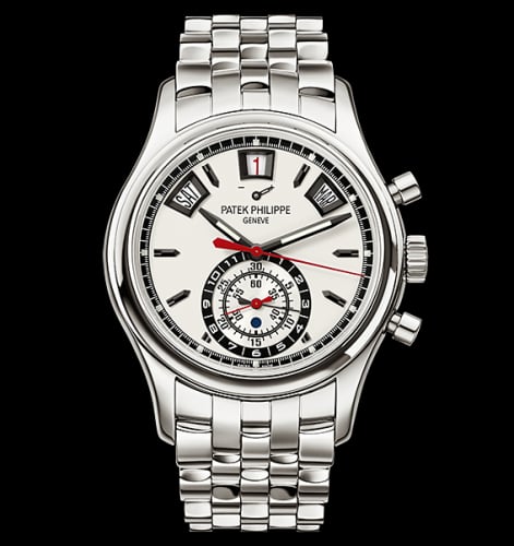 Patek Philippe Annual Calendar Chronograph 5960 Stainless Steel / Silver
