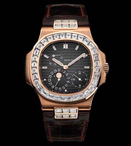 Patek Philippe Nautilus 5724 Rose Gold / Brown