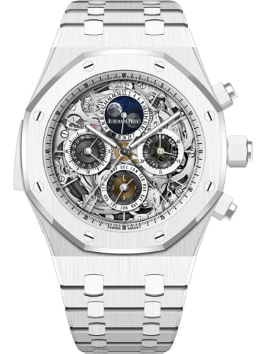 Audemars Piguet Royal Oak Grande Complication Openworked White Ceramic