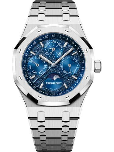 Audemars Piguet Royal Oak Perpetual Calendar 41 White Gold / John Mayer