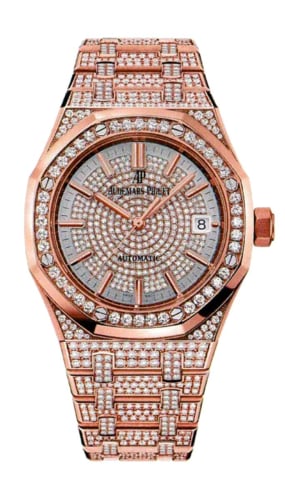 Audemars Piguet Royal Oak 15452 Selfwinding Pink Gold / Diamond