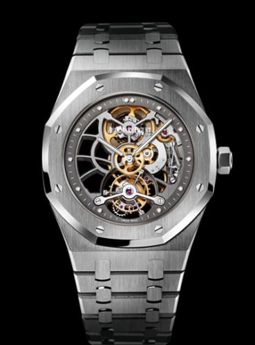 Audemars Piguet Royal Oak Ultra Thin Tourbillon Openworked Platinum