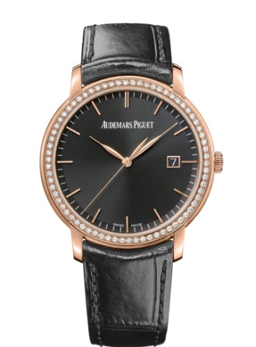 Audemars Piguet Jules Audemars Selfwinding Pink Gold / Diamond / Black