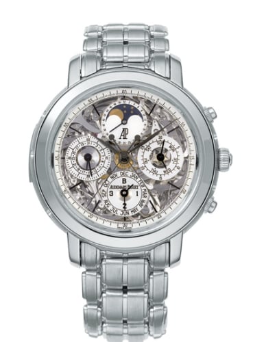 Audemars Piguet Jules Audemars 26023 Grande Complication Platinum / Sapphire / Bracelet