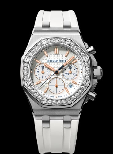 Audemars Piguet Royal Oak OffShore 26144 Lady Chronograph Stainless Steel / Silver / Diamond / Summer Edition 2017