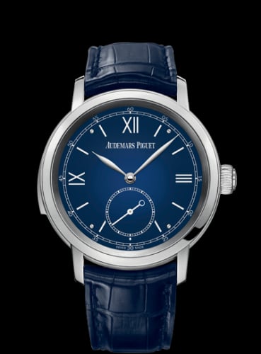 Audemars Piguet Jules Audemars Minute Repeater Platinum / Blue Enamel