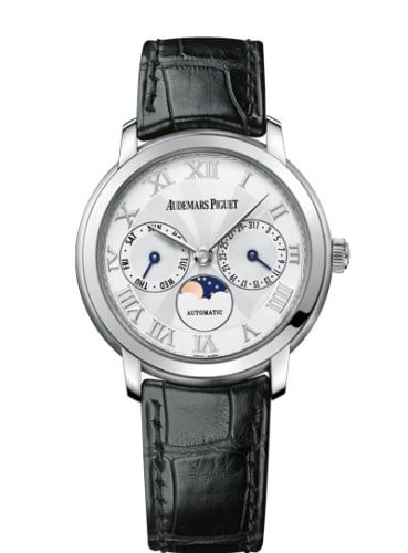 Audemars Piguet Jules Audemars Day &amp; Date White Gold / Silver
