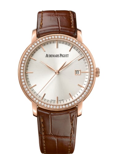 Audemars Piguet Jules Audemars Selfwinding Pink Gold / Diamond / Silver
