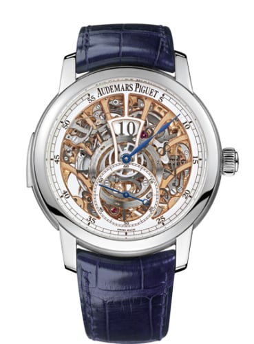 Audemars Piguet Jules Audemars Minute Repeater Jumping Hours Platinum / Openworked