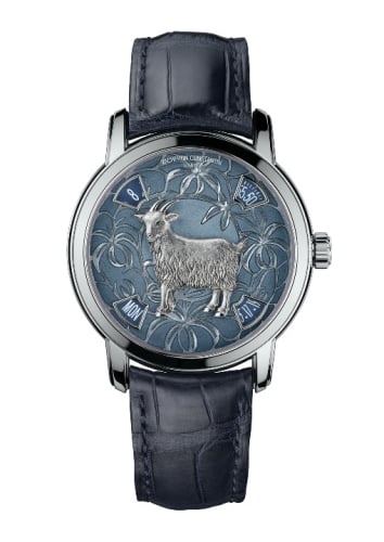 Vacheron Constantin Métiers d'Art The Legend of the Chinese Zodiac Year of the Goat Platinum
