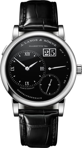 A. Lange & Söhne Lange 1 Platinum / Onyx / 30th Anniversary