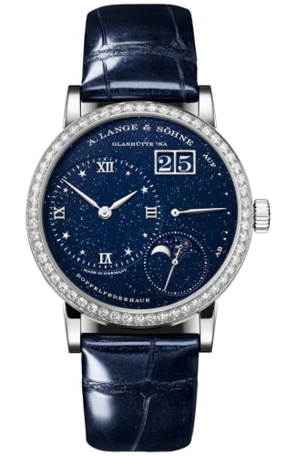 A. Lange & Söhne Kleine Lange 1 Moonphase White Gold / Diamond / Gold-Flux