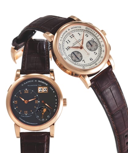 A. Lange & Söhne Lange 1 Moonphase Dresden Set