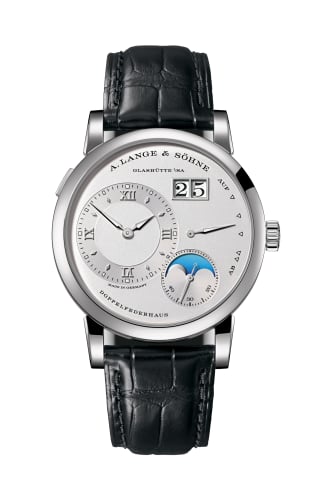 A. Lange & Söhne Lange 1 Moonphase Day / Night Platinum / Silver