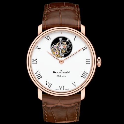 Blancpain Villeret Tourbillon Volant Une Minute 12 Jours Red Gold