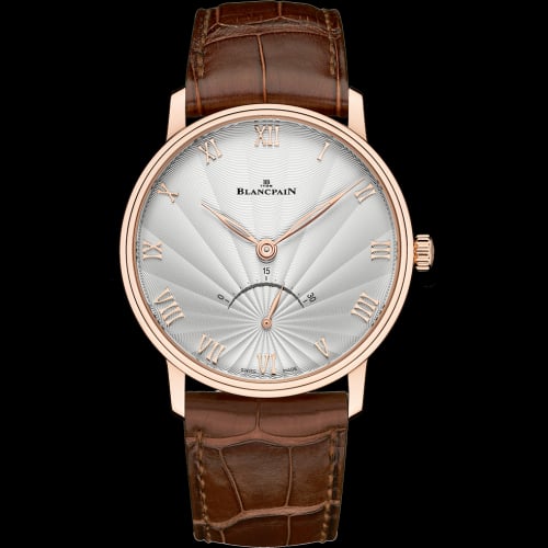 Blancpain Villeret Ultraplate Seconde Rétrograde Red Gold / Opalin Flinqué