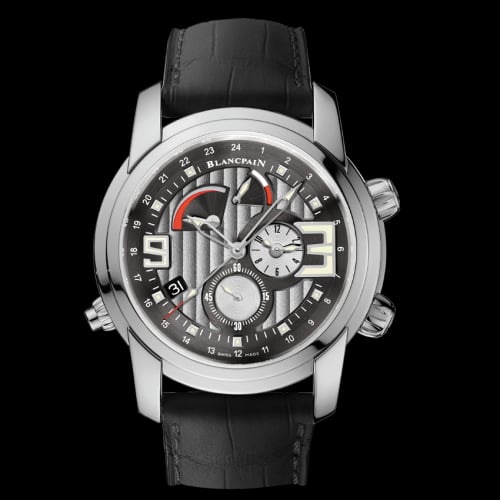 Blancpain L-Evolution Réveil GMT Stainless Steel