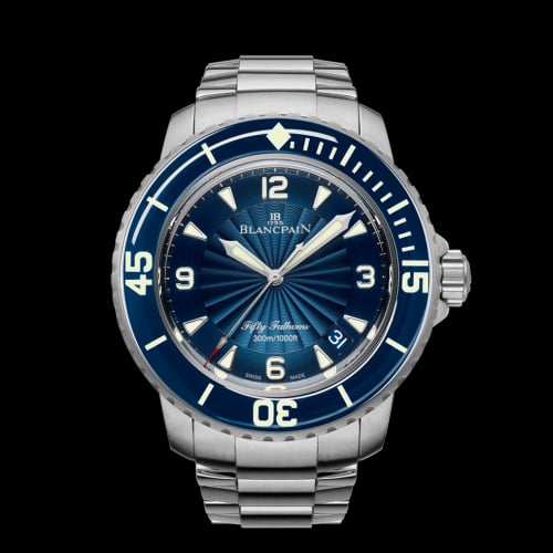Blancpain Fifty Fathoms Automatique Stainless Steel / Blue / Bracelet