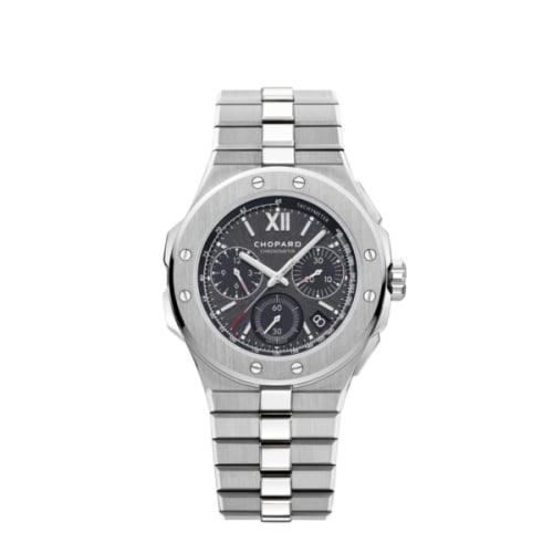 Chopard Alpine Eagle XL Chronograph Stainless Steel / Black / Bracelet